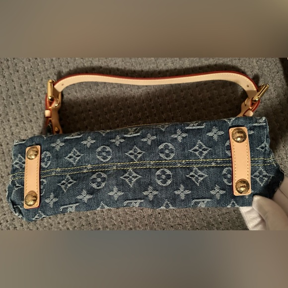 Louis Vuitton BRAND NEW Vintage Monogram Denim Baggy PM Circa 2005 - Picture 7 of 13